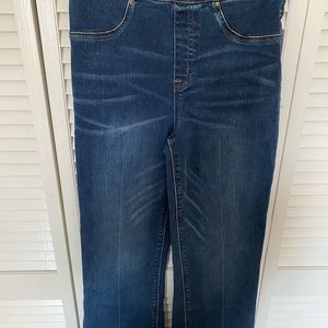 SPANX RETRO FLARE ANKLE JEAN